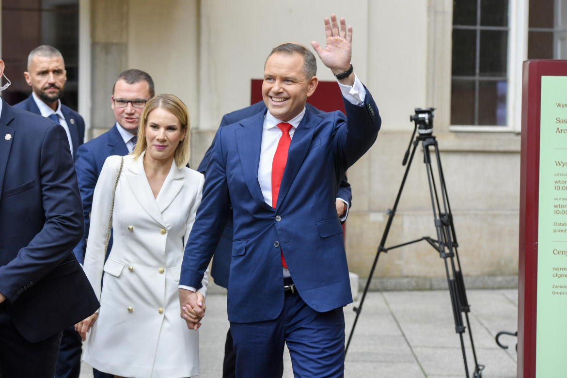 Frąckowiak zaskakująco o Marcie Nawrockiej. Nie tak łatwo z niej coś wyciągnąć