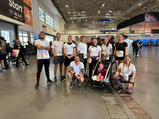 Leszczyński MONAR na poznańskim półmaratonie