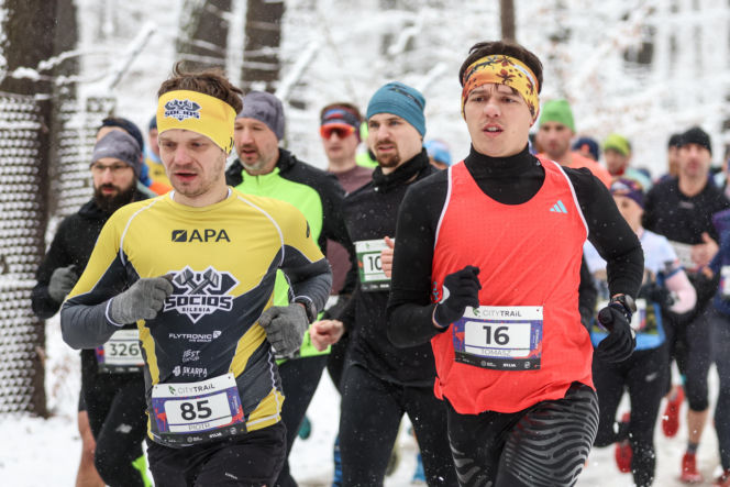 Za nami kolejny bieg z cyklu City Trail w Katowicach w pięknej, zimowej aurze