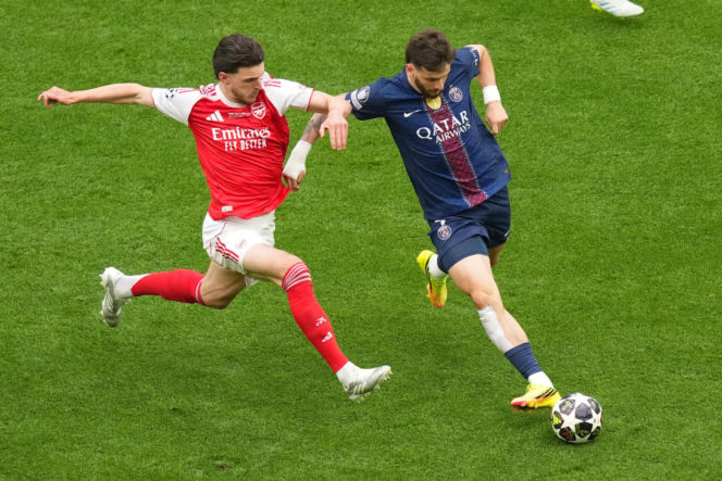 Liga mistrzów. Mecz PSG - Arsenal