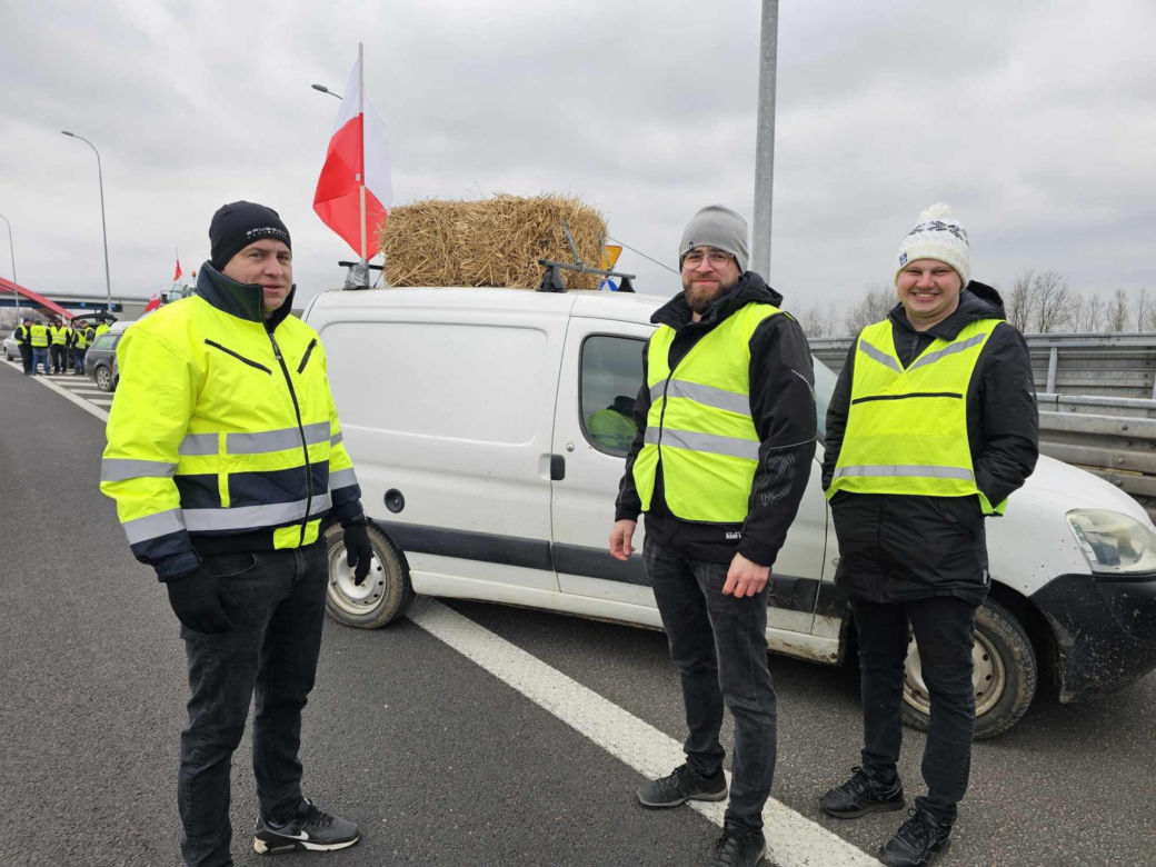 Protest rolników na Podkarpaciu