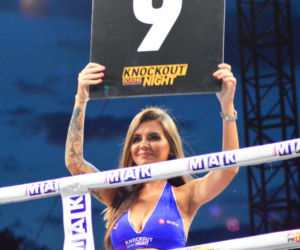 KnockOut Boxing Night 7 Rzeszów - ring girl 