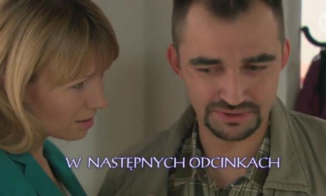 Na Wspólnej po wakacjach 2013. Miro (Marcin Przybylski), Żaneta (Anna Guzik)