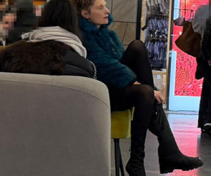 Agata Buzek na zakupach