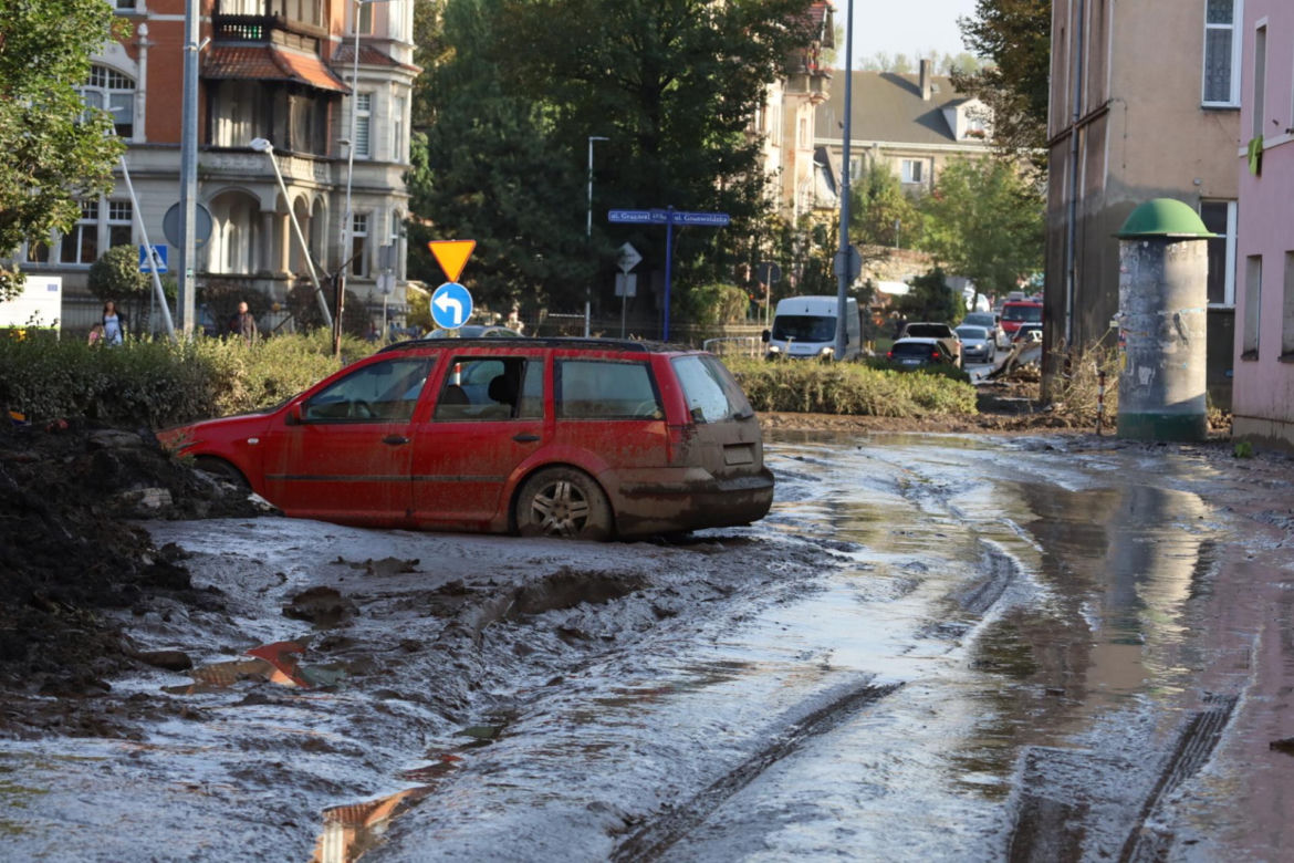 Pojechaliśmy do Kłodzka. Niszczycielski żywioł spustoszył miasto. Trwa wielkie sprzątanie