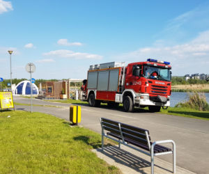 Wezwali strażaków do pływającej rowerkiem po rzeszowskim zalewie. Dlaczego? 