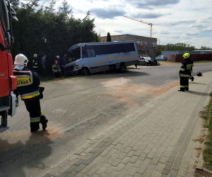 Wypadek w Trzcianie