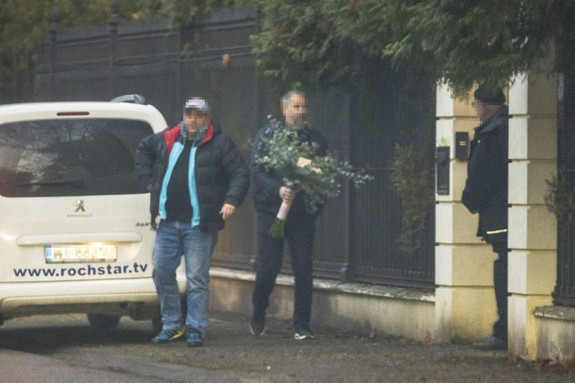 Zamieszanie przed domem Maryli Rodowicz