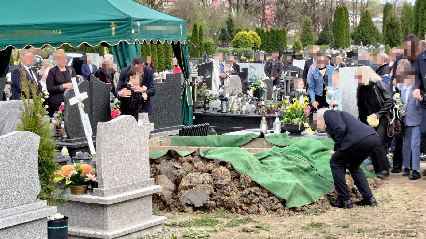 Tymuś i Anna zginęli w Rabce-Zdrój. Tak wyglądał przejmujący pogrzeb 