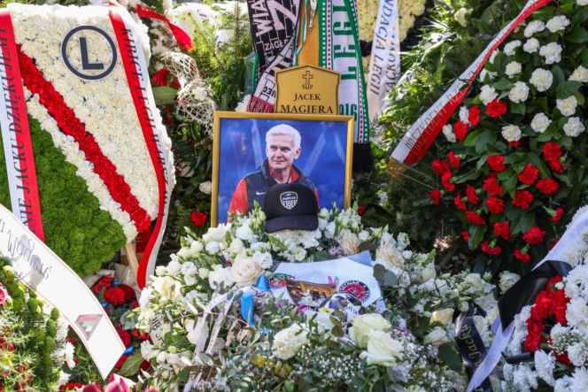 Tak wygląda grób Jacka Magiery dwa dni po pogrzebie