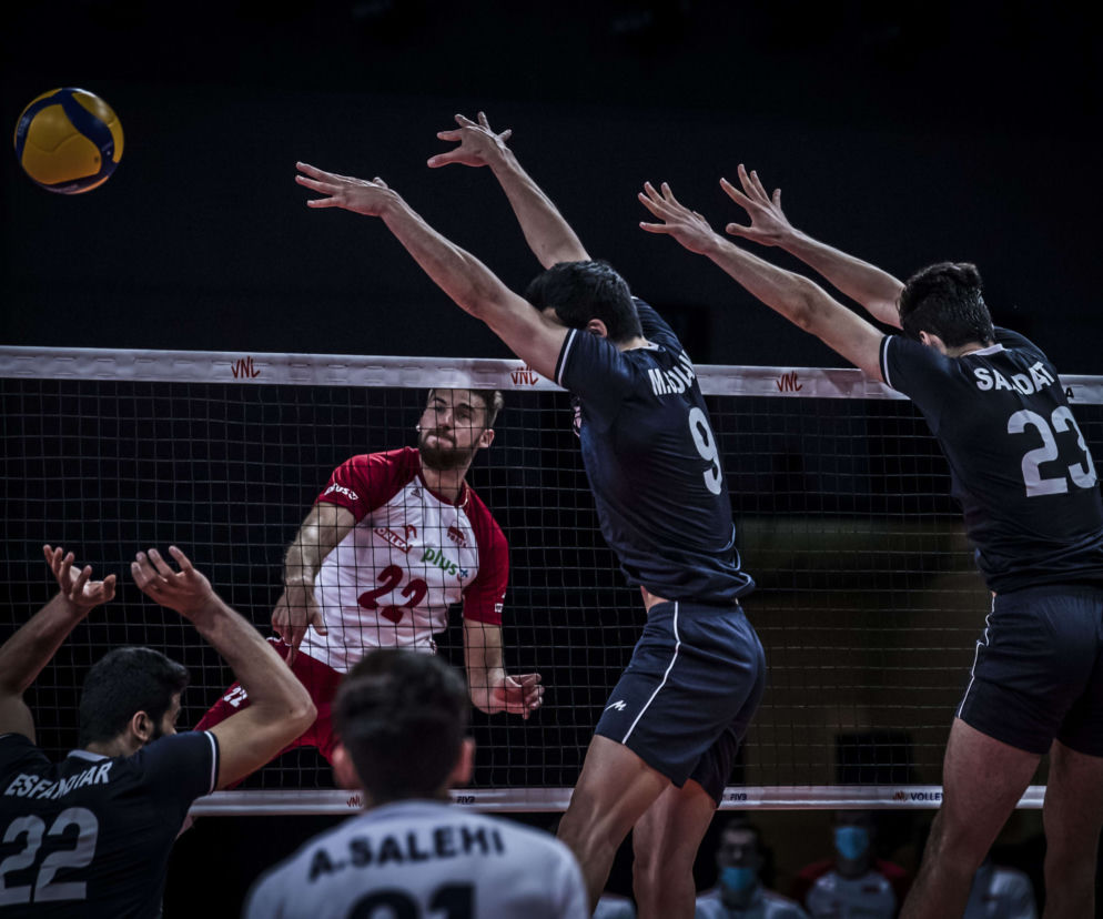 Siatkówka, Liga Narodów, Bartosz Bednorz, Polska – Iran