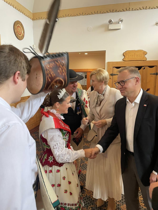 Andrzej Duda został góralem