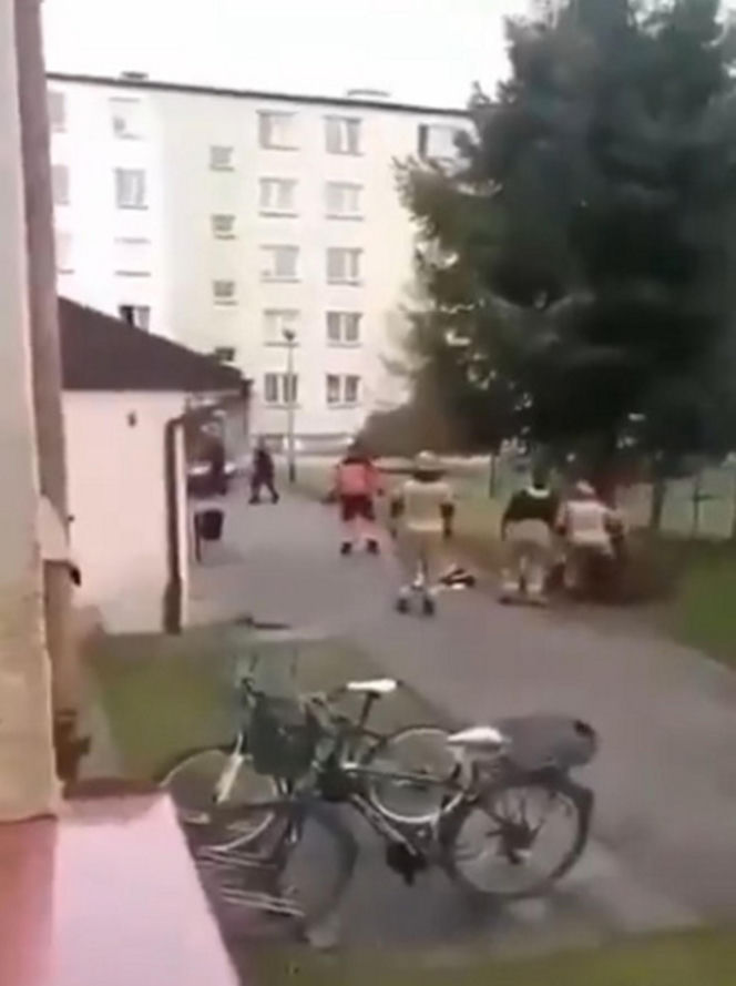 Dramat w Sanoku. Dwie osoby nie żyją, sprawca zastrzelony przez policję