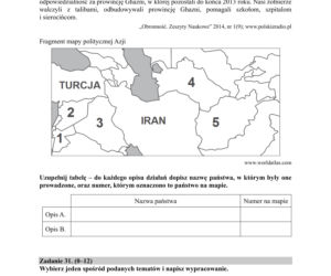 Matura: WOS. Zadania z 2018 ROKU,  akusze CKE