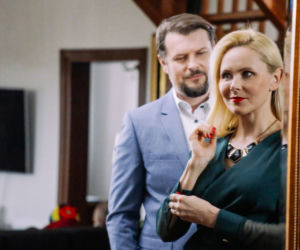 Na Wspólnej odc. 3329. Ilona Zdybicka (Anna Samusionek), Łukasz (Szymon Sędrowski)