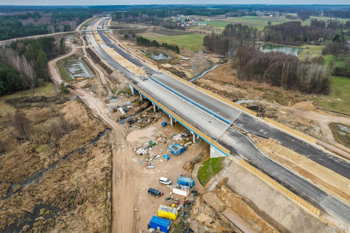 Budowa autostrady A2 Kałuszyn - Groszki