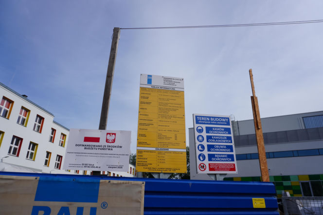 SP 215 na Pradze w remoncie