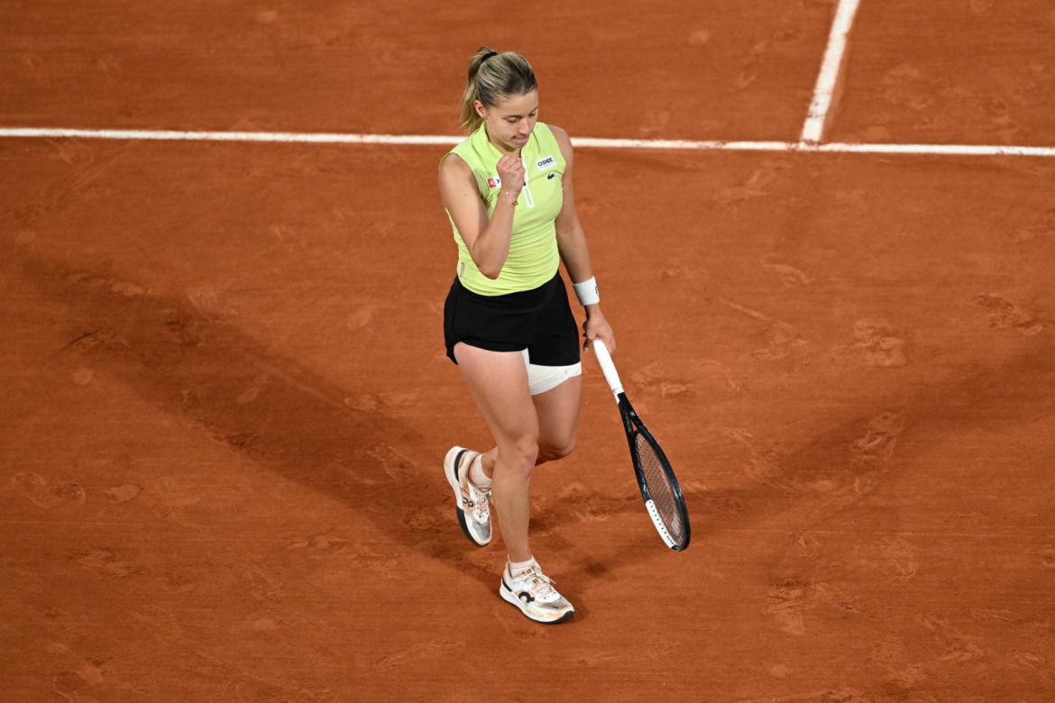 Maja Chwalińska, przylot