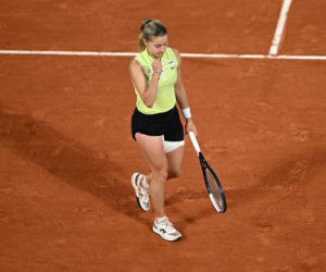 Maja Chwalińska, przylot