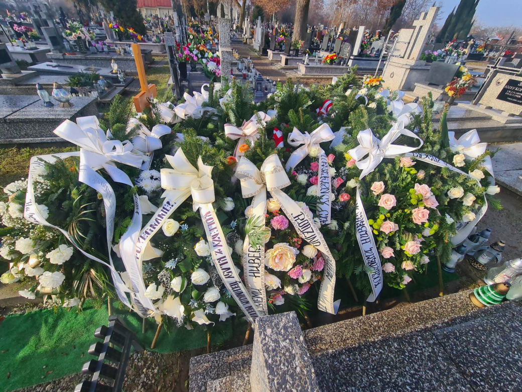 Grób druha z OSP Wrzawy [GALERIA]