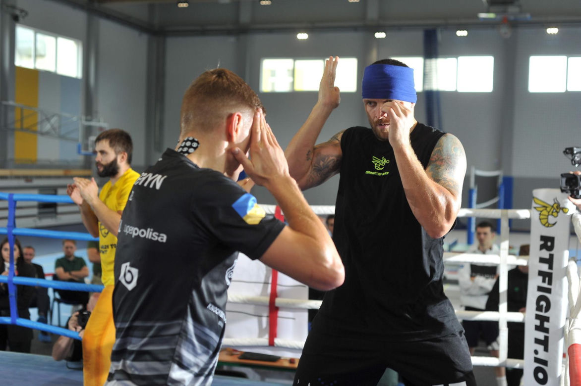 Tak do walki we Wrocławiu trenuje Ołeksandr Usyk. Byliśmy na jego treningu