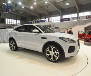 Jaguar E-Pace na targach Poznań Motor Show 2018