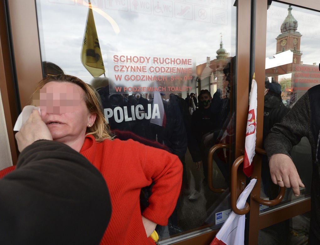 Protest przedsiębiorców w Warszawie