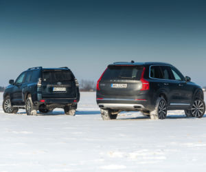 Volvo XC90 B5 AWD 8AT Inscription vs. Toyota Land Cruiser 2.8 D-4D AWD 6AT Executive