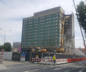 Hotel Silesia w Katowicach. Trwa rozbiórka słunnego obiektu!