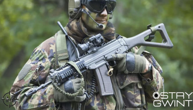 Karabin SIG 553 - niezawodność Kałasznikowa w szwajcarskim wydaniu