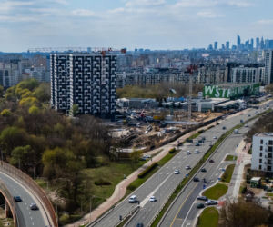 Budowa Mocha Tower w Warszawie