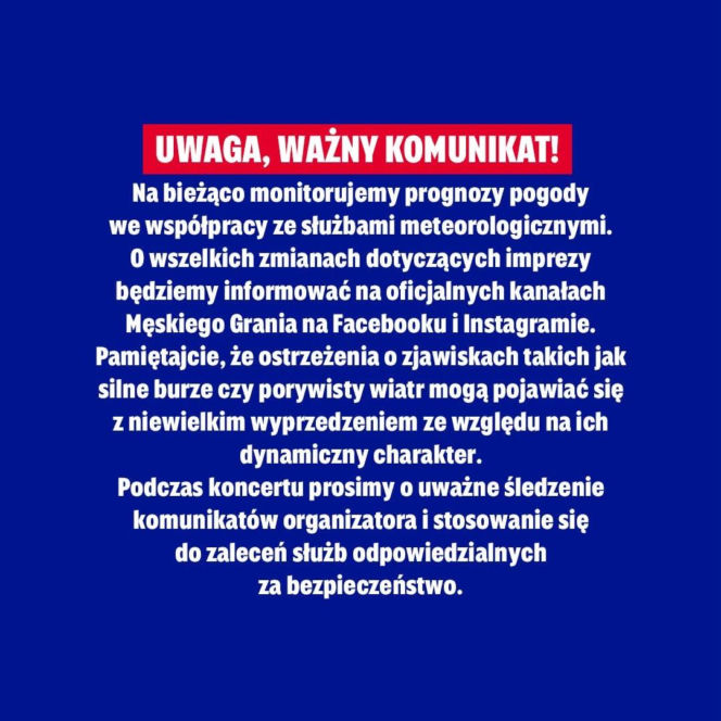 Męskie Granie 2026