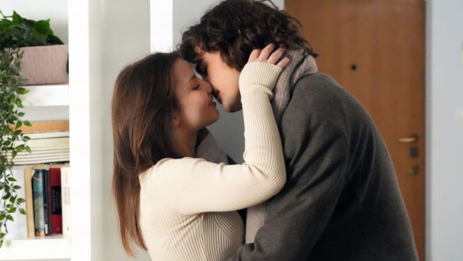 Barwy szczęścia, odc. 3354. Romeo (Jacek Tyszkiewicz), Ewa (Gabriela Ziembicka)