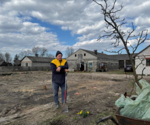 Odbudowa domu w Wyrykach Woli pod Włodawą