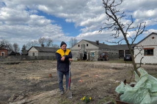 Odbudowa domu w Wyrykach Woli pod Włodawą