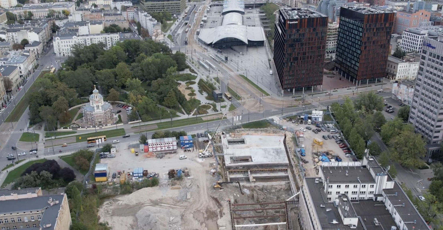 Budowa tunelu w Łodzi