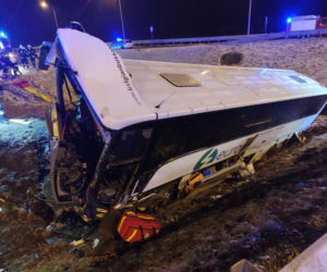 Autostrada A4. Dramatyczna relacja ratowników medycznych z miejsca wypadku autokaru