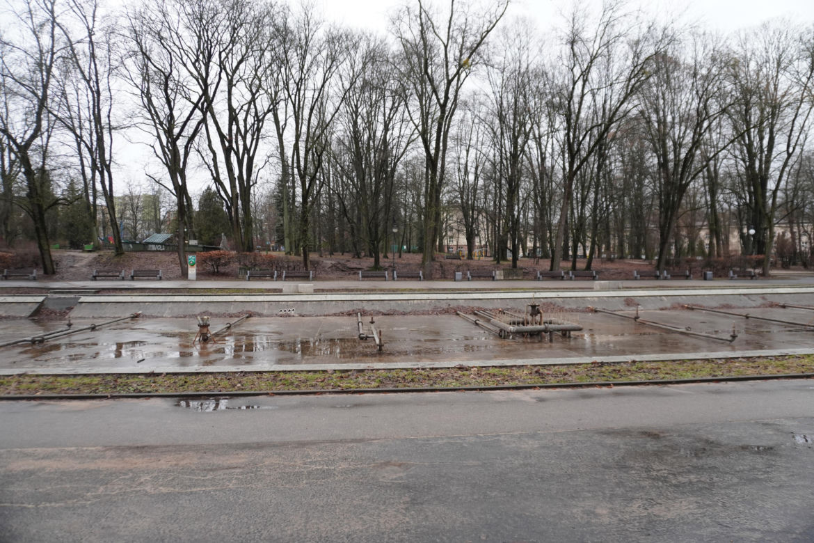 Remont Parku Planty w Białymstoku