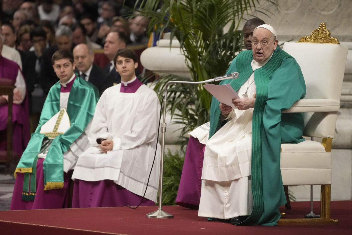 Papież Franciszek.