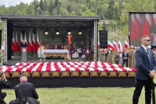 Pogrzeb żołnierzy NSZ
