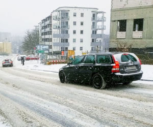 Zima w Szczecinie. Tak wygląda słynna górka Ale urwał!
