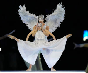 Ceremonia otwarcia IO Mediolan-Cortina d'Ampezzo