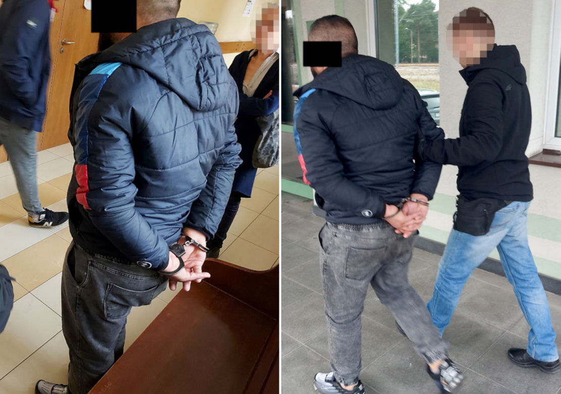 Wymusili haracz i grozili, że ją zabiją. Para sutenerów z Otwocka w rękach policji