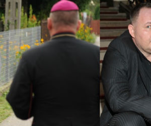 Ranczo 9 sezon. Senator Kozioł (Cezary Żak) i jego dubler Robert Ostolski