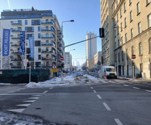 Przebudowa ul. Okrzei w Warszawie