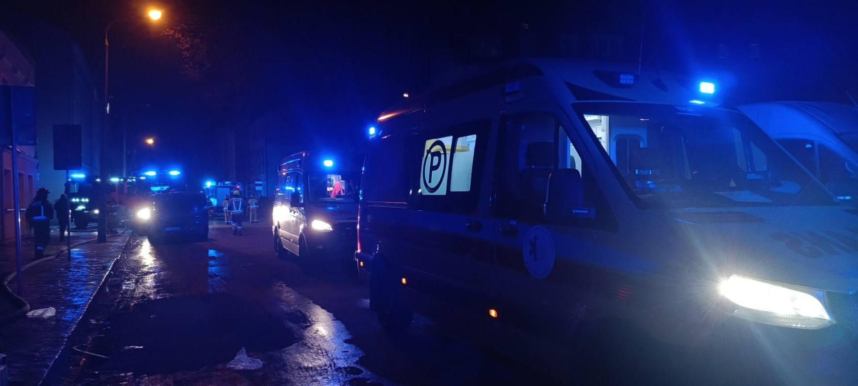 Pożar hotelu pracowniczego w Bydgoszczy! Kilka osób trafiło do szpitala