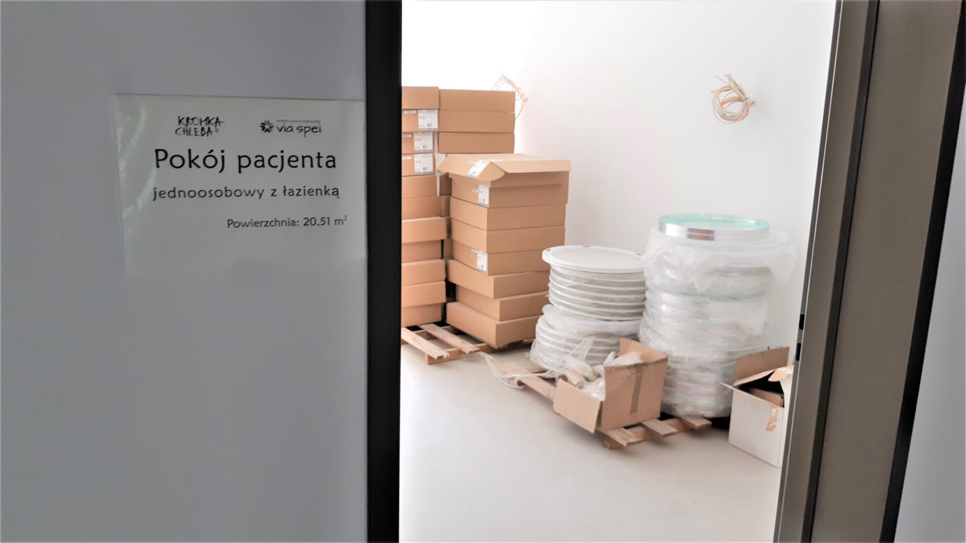Otwarcie hospicjum tuż – tuż. Zobacz najnowsze zdjęcia!