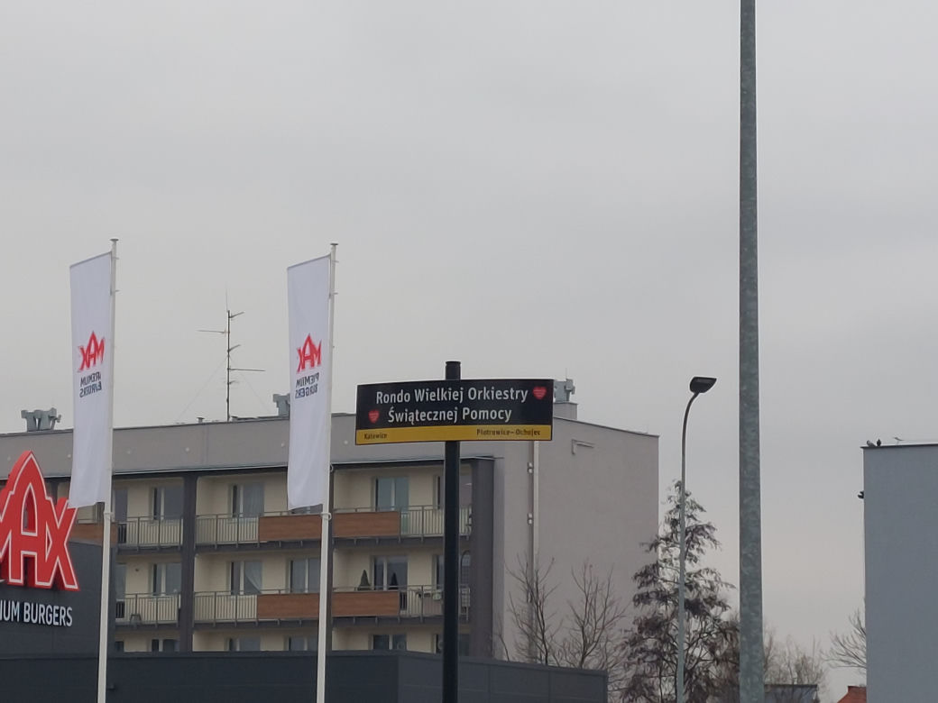 Rondo Wielkiej Orkiestry Świątecznej Pomocy w Katowicach