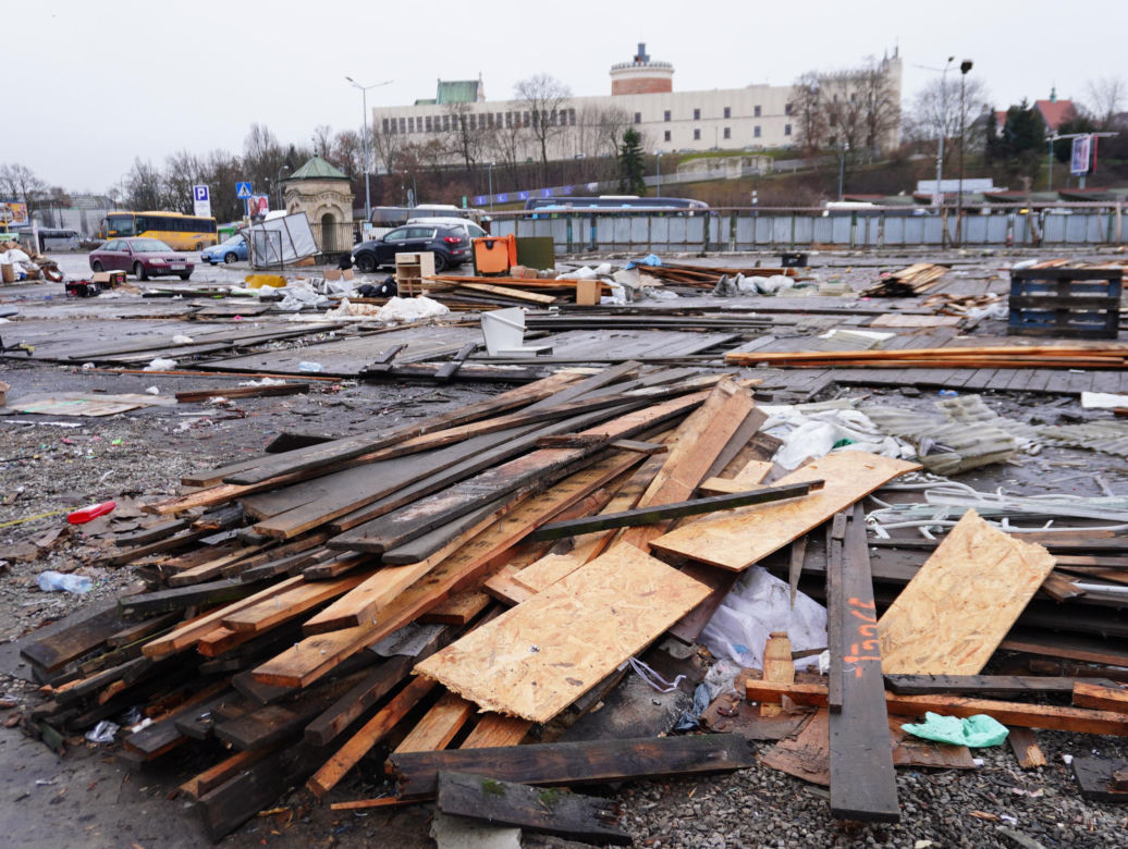Targ przy ul. Ruskiej w Lublinie to już historia