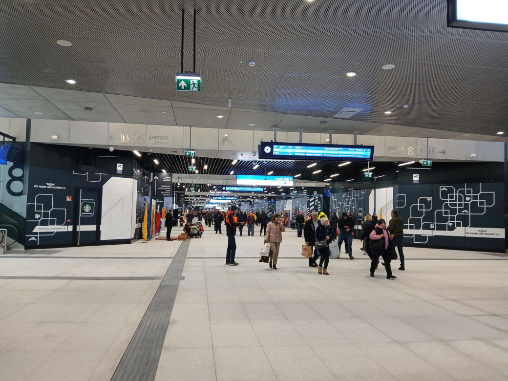 Dworzec PKP Warszawa Zachodnia po przebudowie